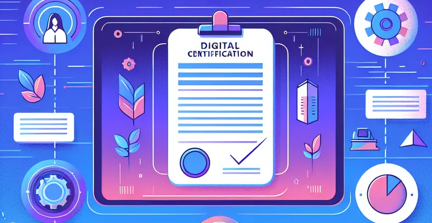  数字认证：ERP中的凭证管理